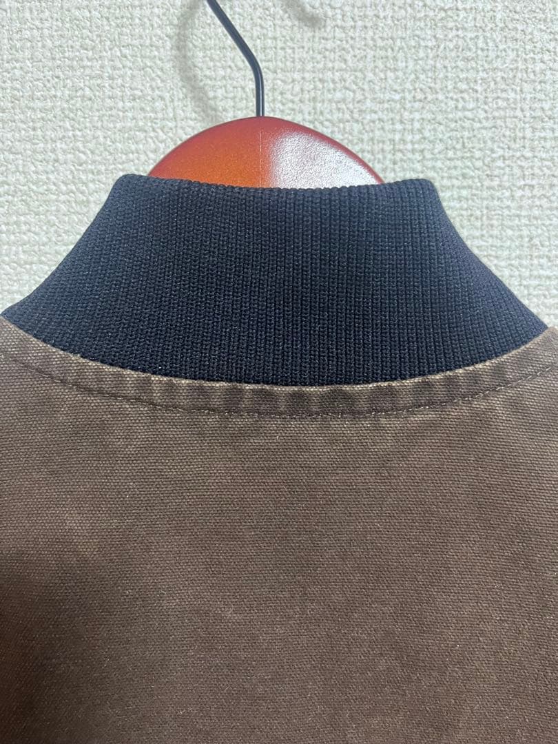 【美品】Carhartt カーハート ダックベスト ダークブラウン DKB