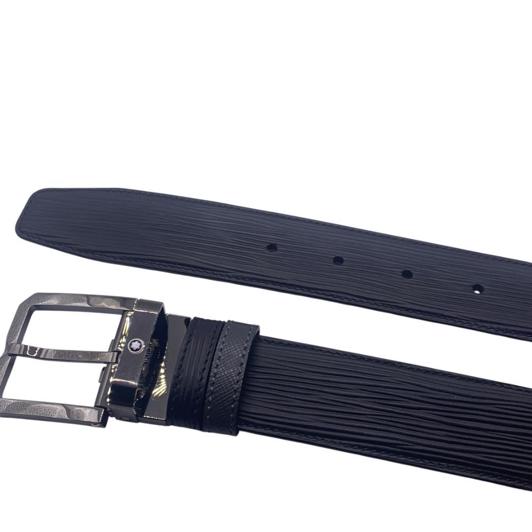 美品 montblance モンブラン　ベルト　リバーシブル　調整可120ｃｍ