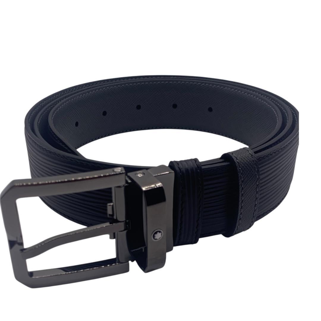 美品 montblance モンブラン　ベルト　リバーシブル　調整可120ｃｍ