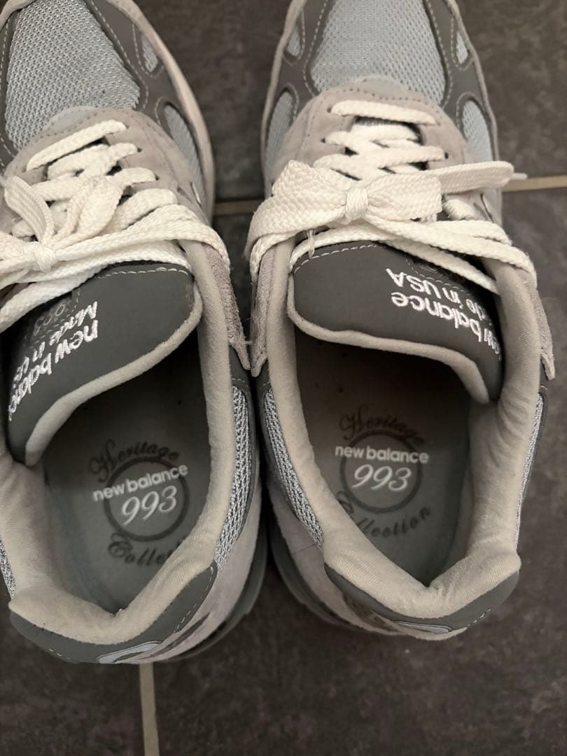 New Balance MR993 GL 27cm グレー