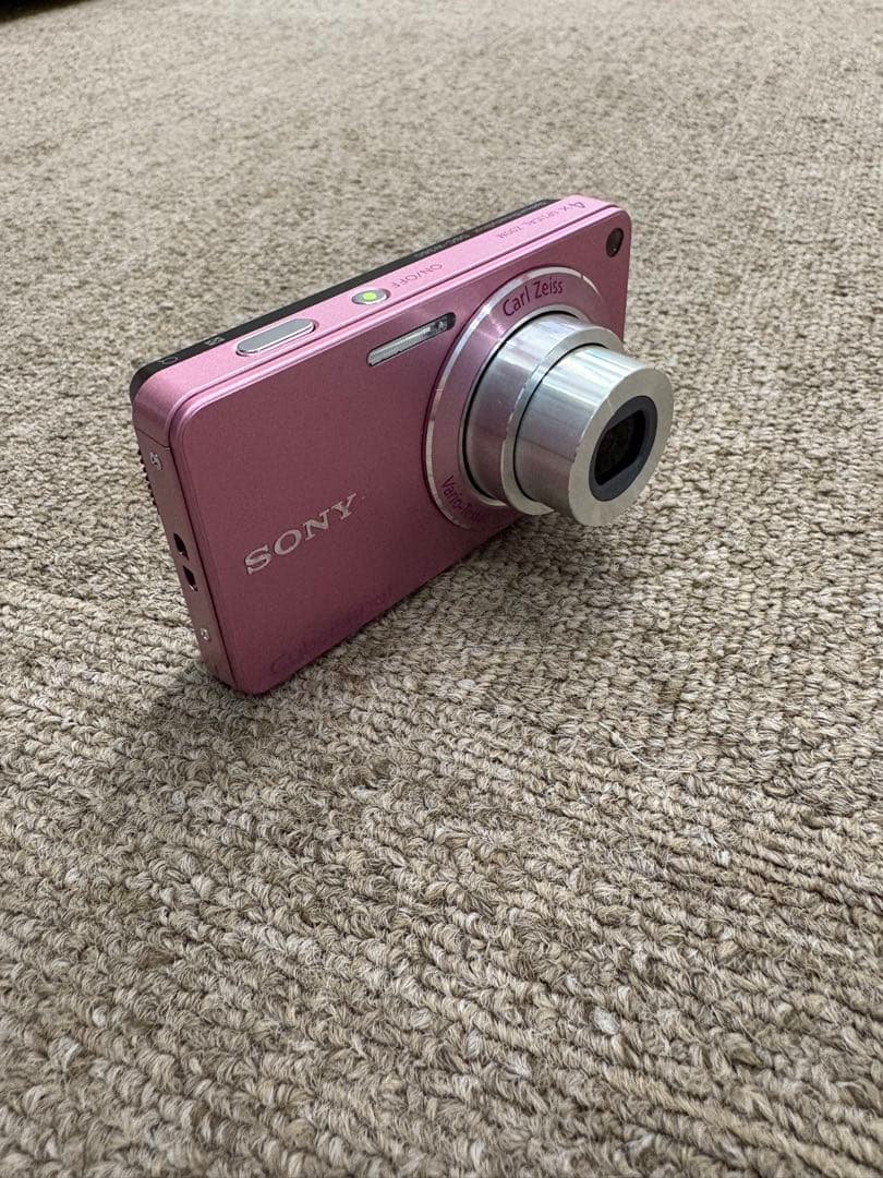 極美品 SONY Cyber-Shot DSC-W350 コンデジ ピンク 純正