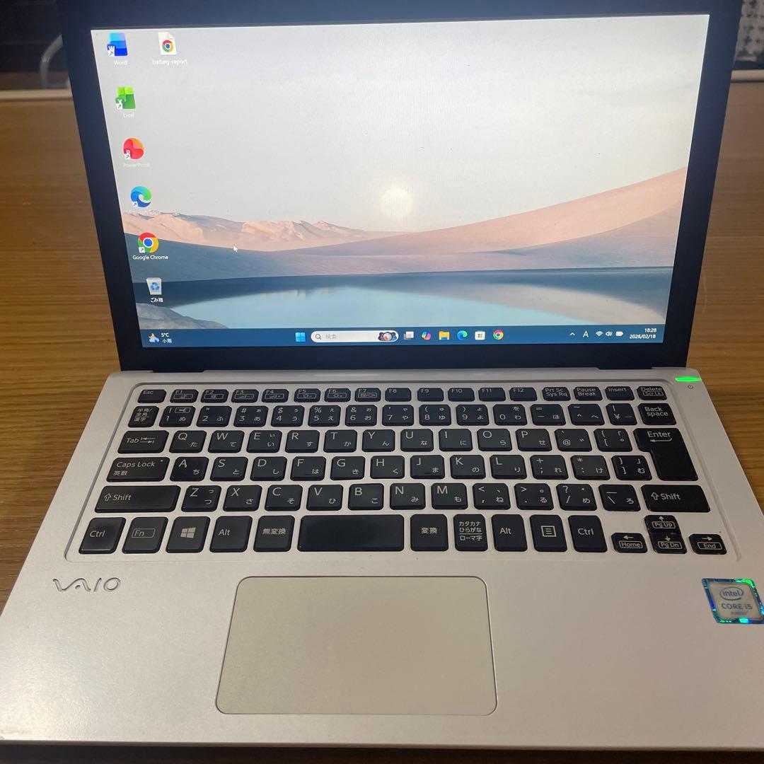 美品！【希少白】VAIO S11 i5 Office2021 アダプタ2個付