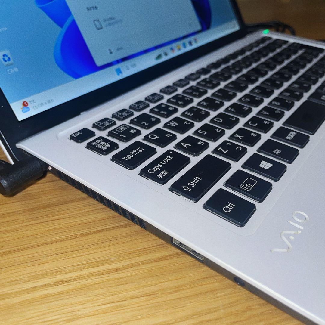 美品！【希少白】VAIO S11 i5 Office2021 アダプタ2個付