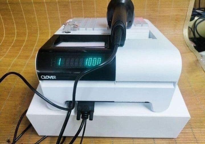 クローバーレジスター　JET-670上位スキャナ付き　PC連携　271120