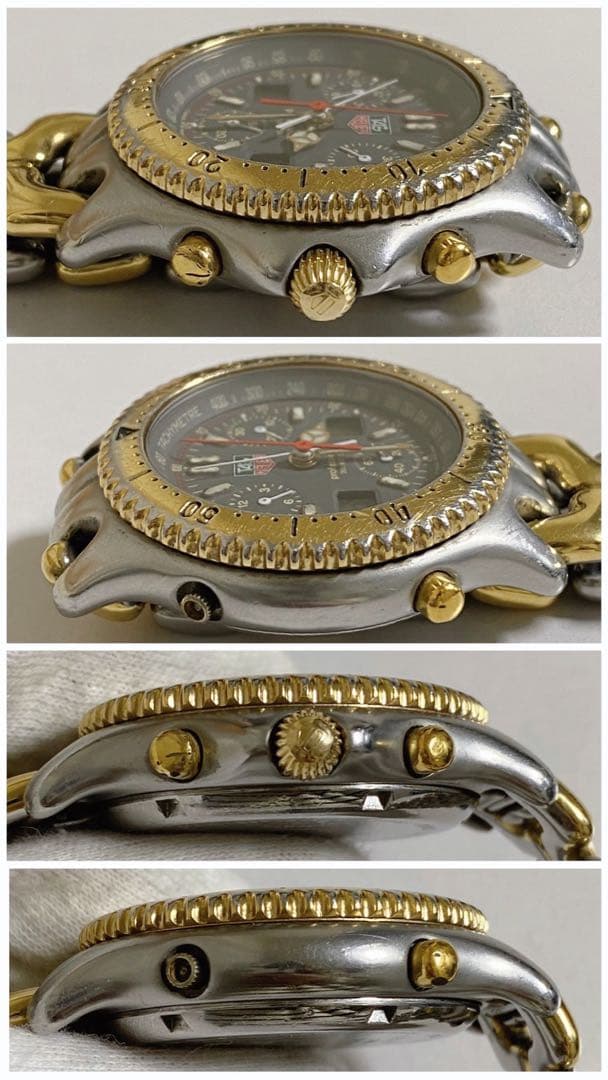 タグホイヤー セナモデル S25.206M クォーツ クロノグラフ 腕時計