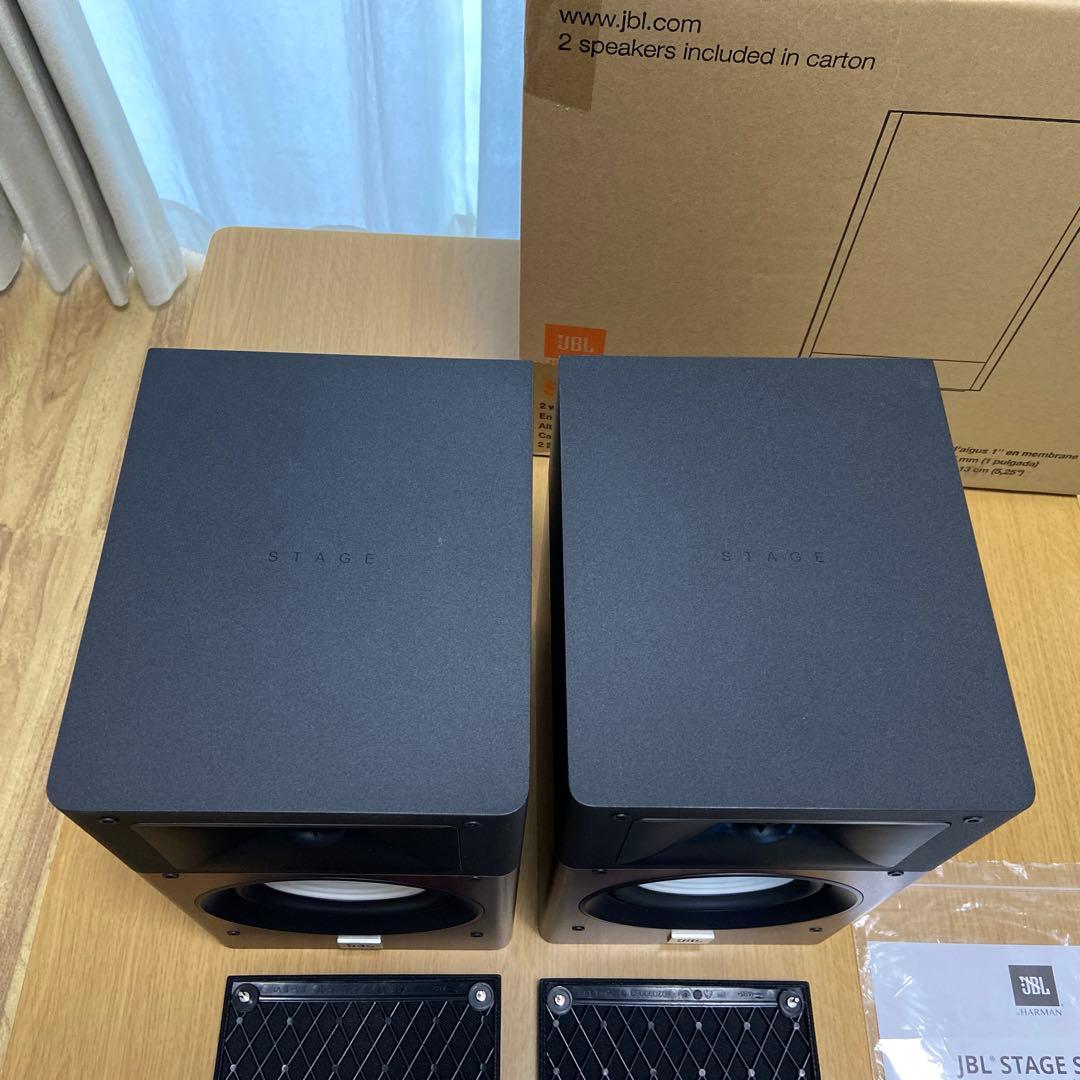 美品 JBL STAGE A130 元箱と輸送箱付き