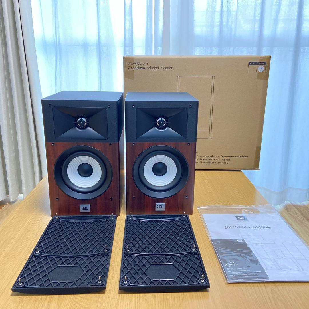 美品 JBL STAGE A130 元箱と輸送箱付き