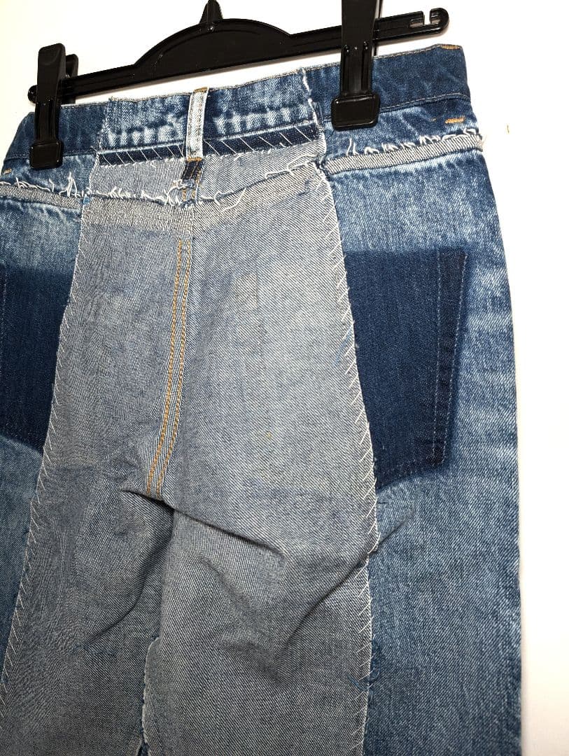 Maison Margiela パッチワーク ジーンズ 36 再構築デニム