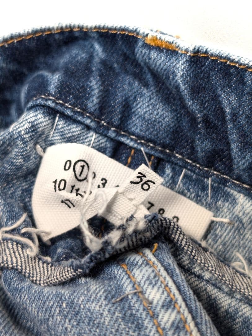 Maison Margiela パッチワーク ジーンズ 36 再構築デニム