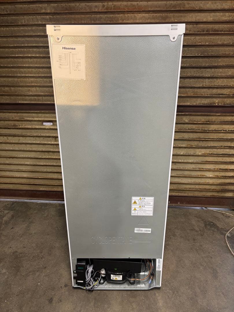 ハイセンス ノンフロン冷凍冷蔵庫 HR-D15F 2023年製