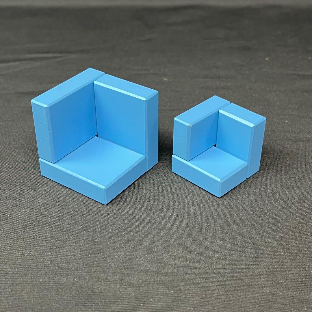 ネフ社　Naef　セラ　Cella　青　積み木　ピエール・クラーセン