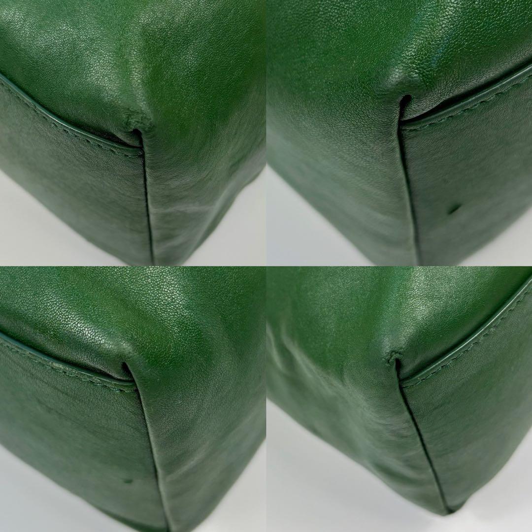 【定価36万】ボッテガヴェネタ トートバッグ　2way イントレチャート　緑