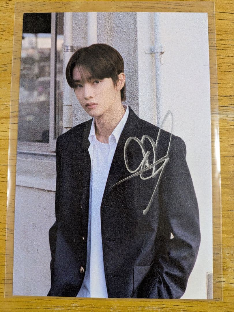 希少　RIIZE ソンチャン 直筆サイン入りポストカード