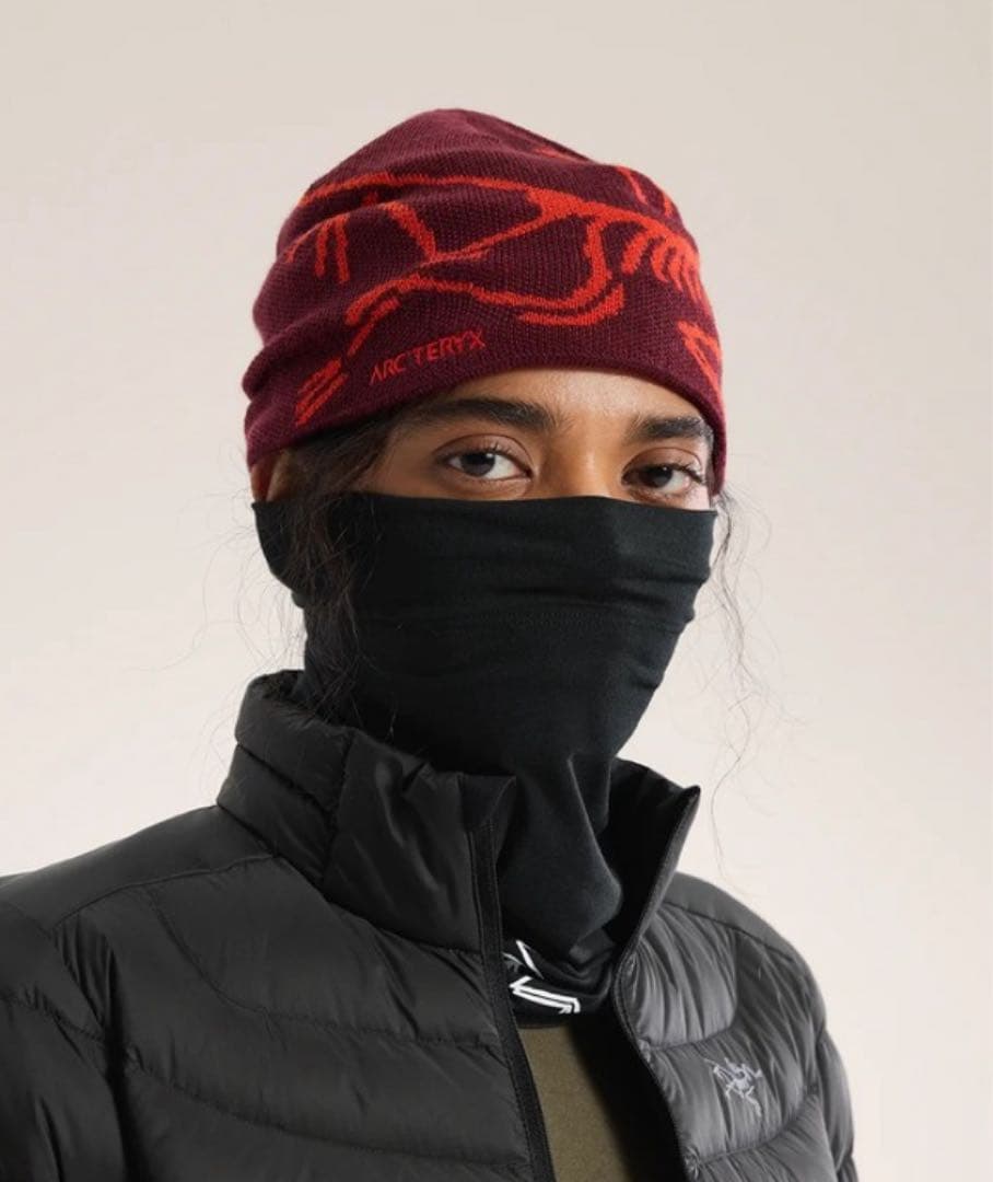 【国内正規品】アークテリクス サトロメリノネックゲイタ－ ブラック