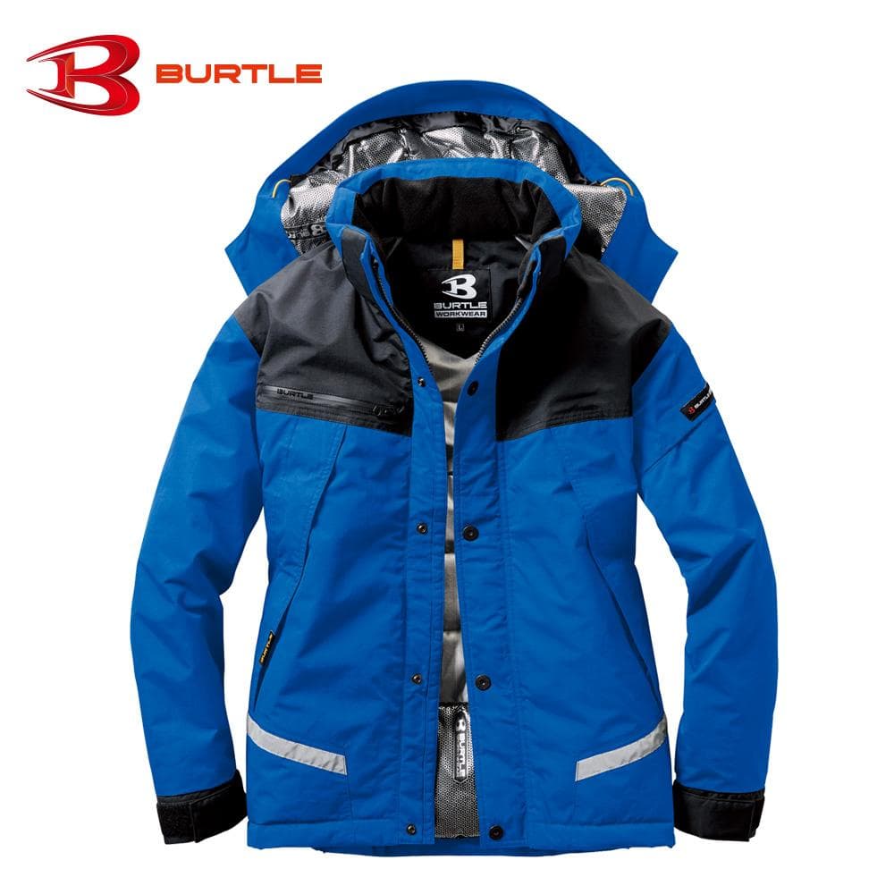 バートル　7610　防水防寒ジャケット　大型フード付　Lサイズ