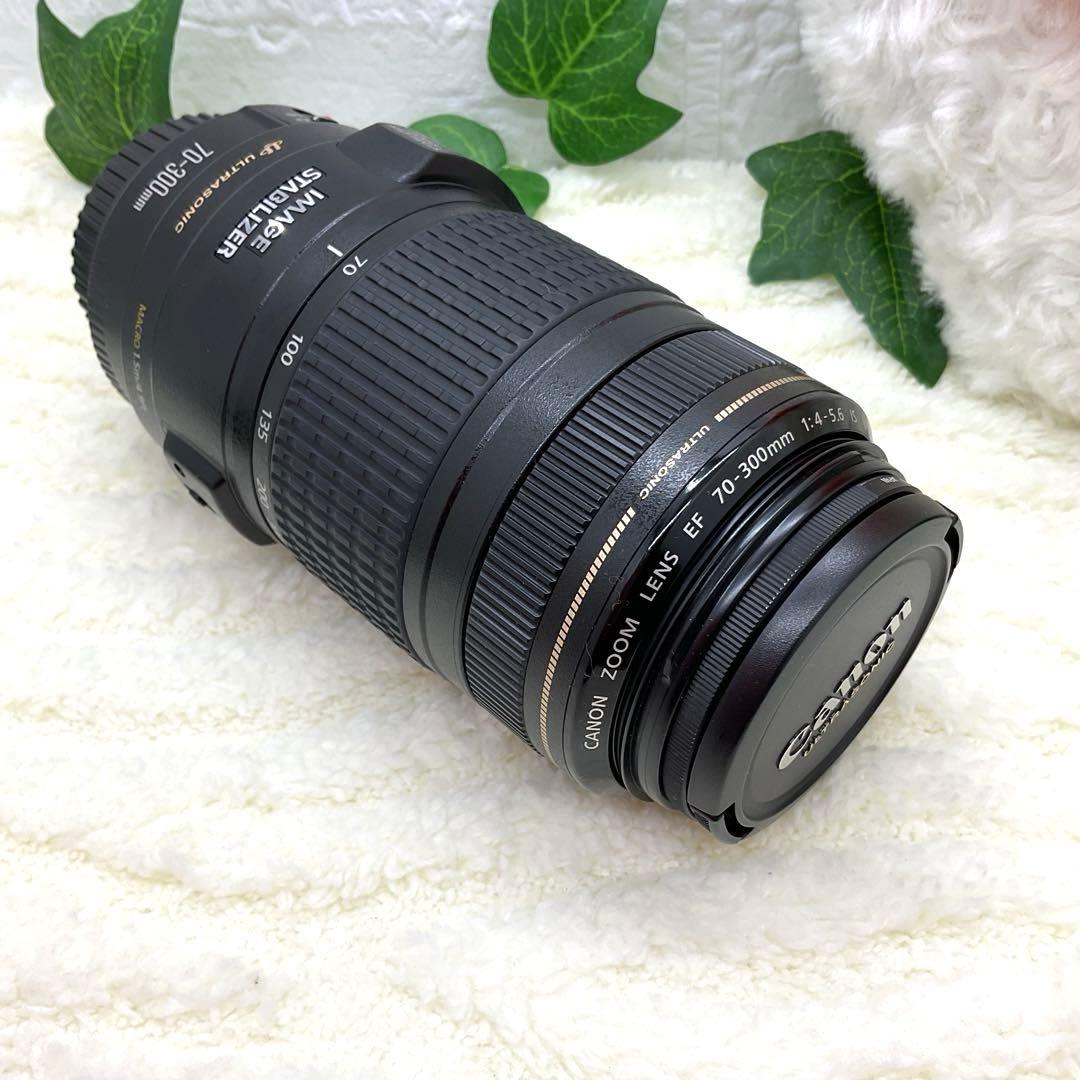【美品】Canon EF 70-300mm f/4-5.6 IS USMレンズ