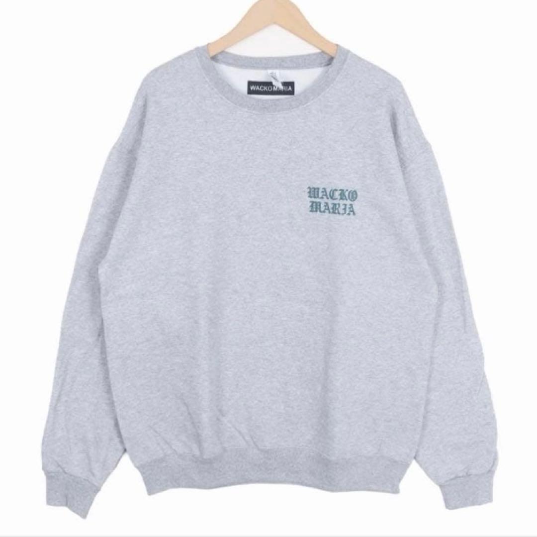 WACKOMARIA ワコマリア　スウェット　グレーグリーンLサイズ　新品