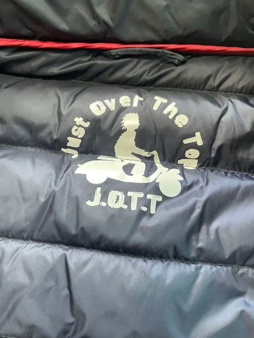 ［美品］JOTT フード付きダウンジャケット ネイビー