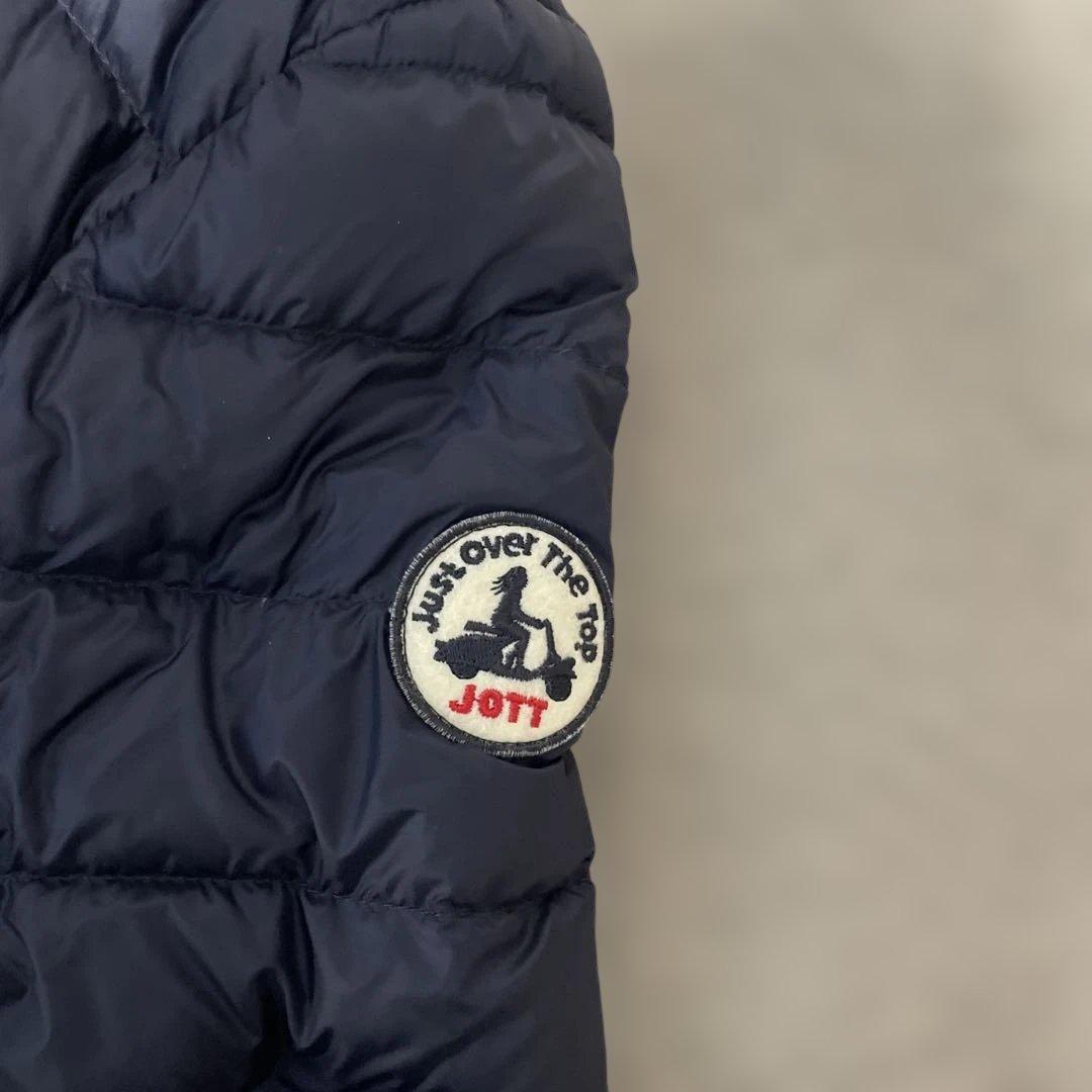 ［美品］JOTT フード付きダウンジャケット ネイビー