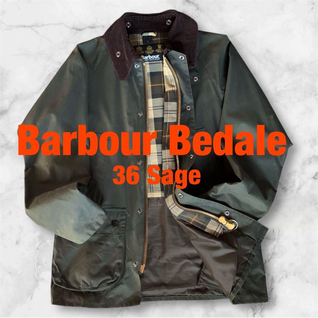 も*や様 Barbour Bedale バブアー ビデイル 英国製 セージ sa