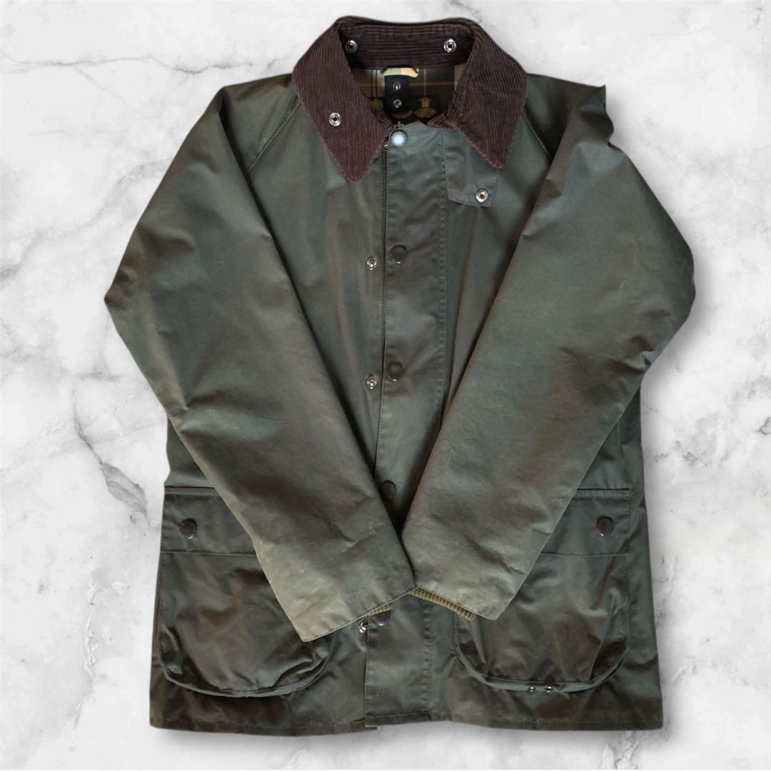 も*や様 Barbour Bedale バブアー ビデイル 英国製 セージ sa