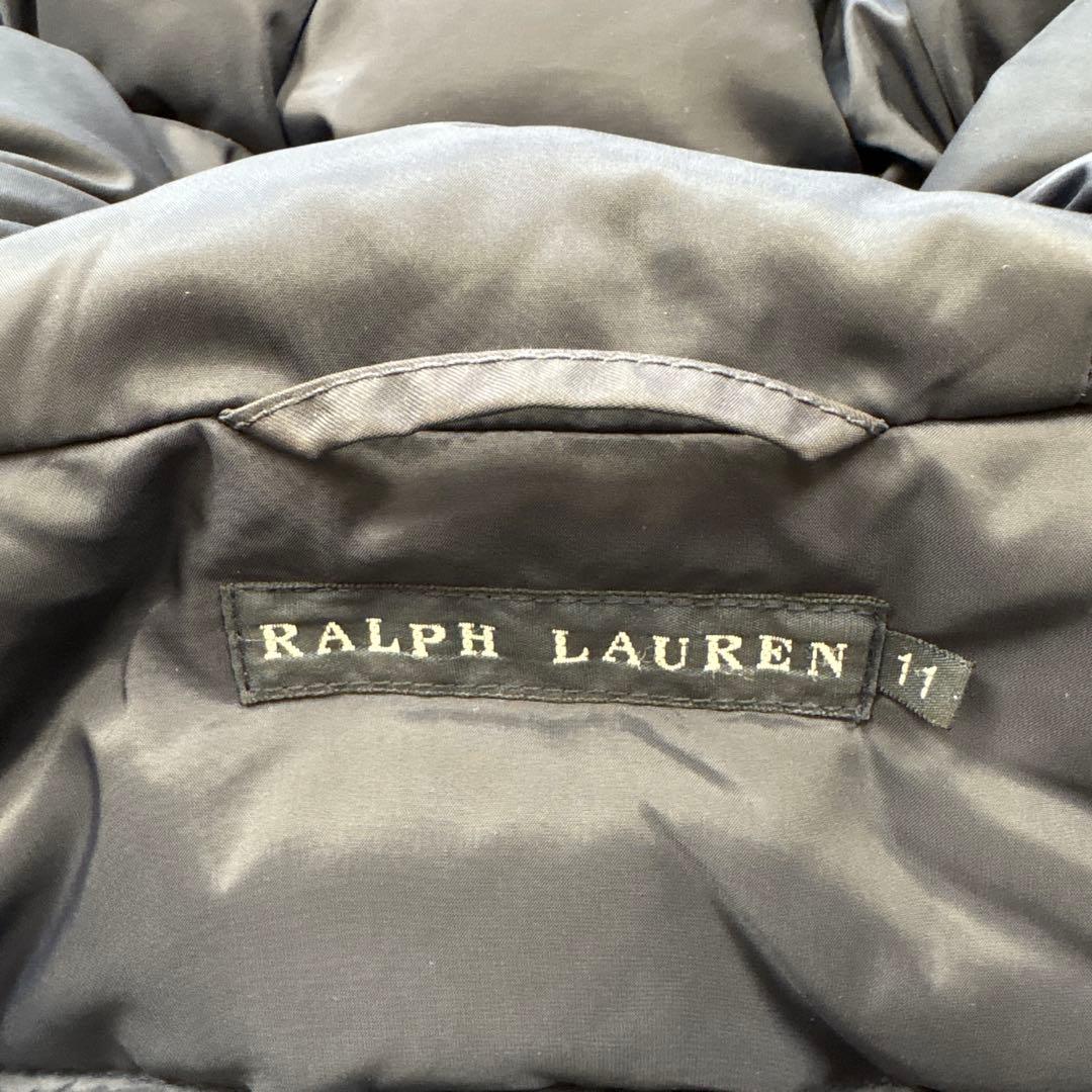 ラルフローレン　N-2B ダウンジャケット　ヴィンテージ ネイビー　ファー付