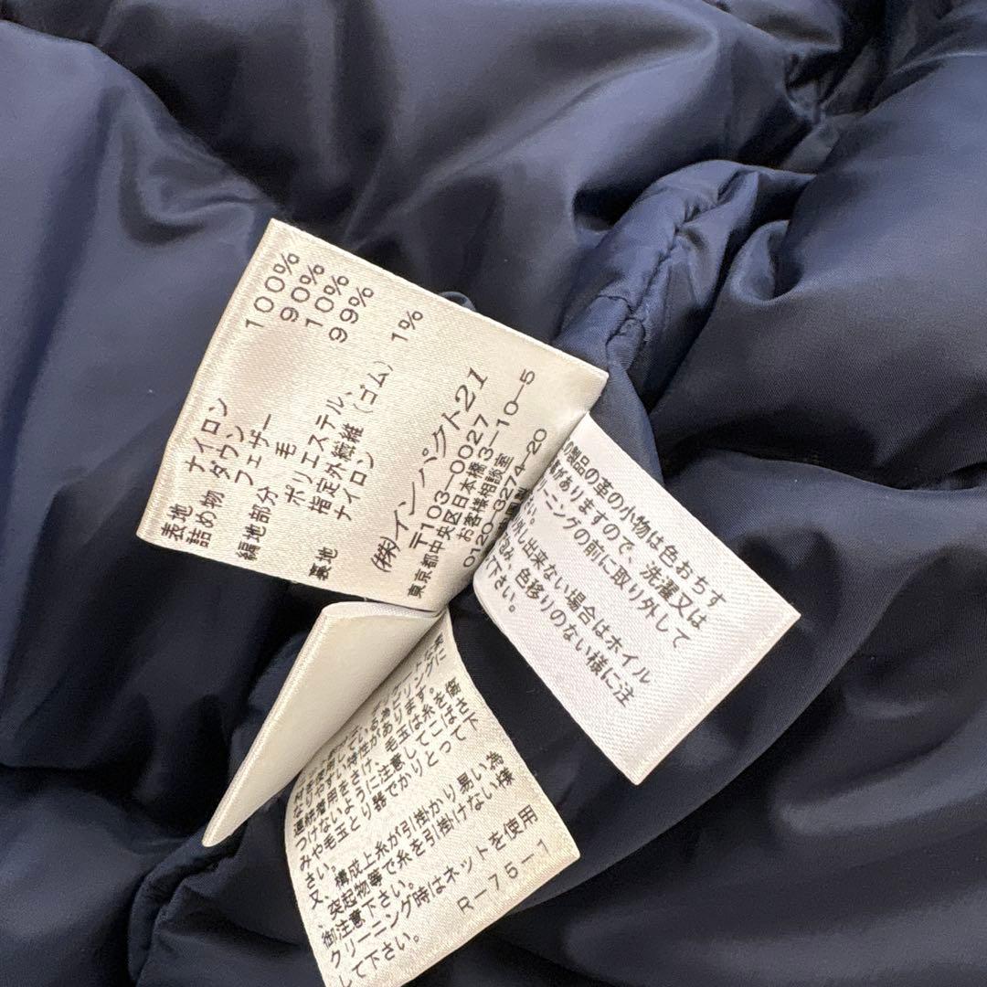 ラルフローレン　N-2B ダウンジャケット　ヴィンテージ ネイビー　ファー付