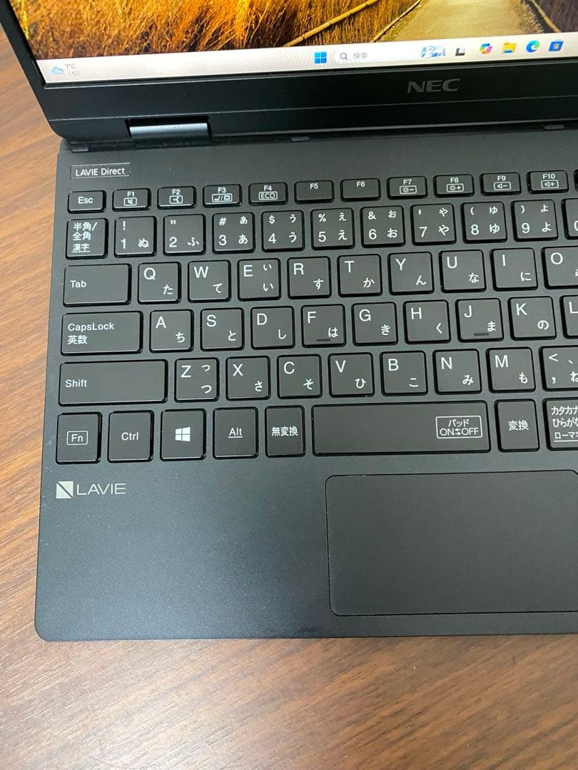 超軽量薄型NEC LAVIE ノートパソコン 第10世代i5 バッテリー良好