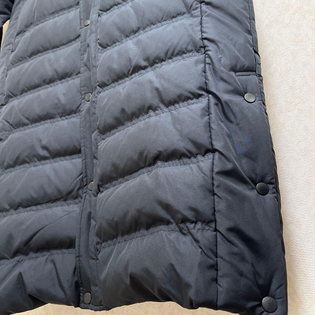 MIZUNOダウンベンチコートフード付き黒M