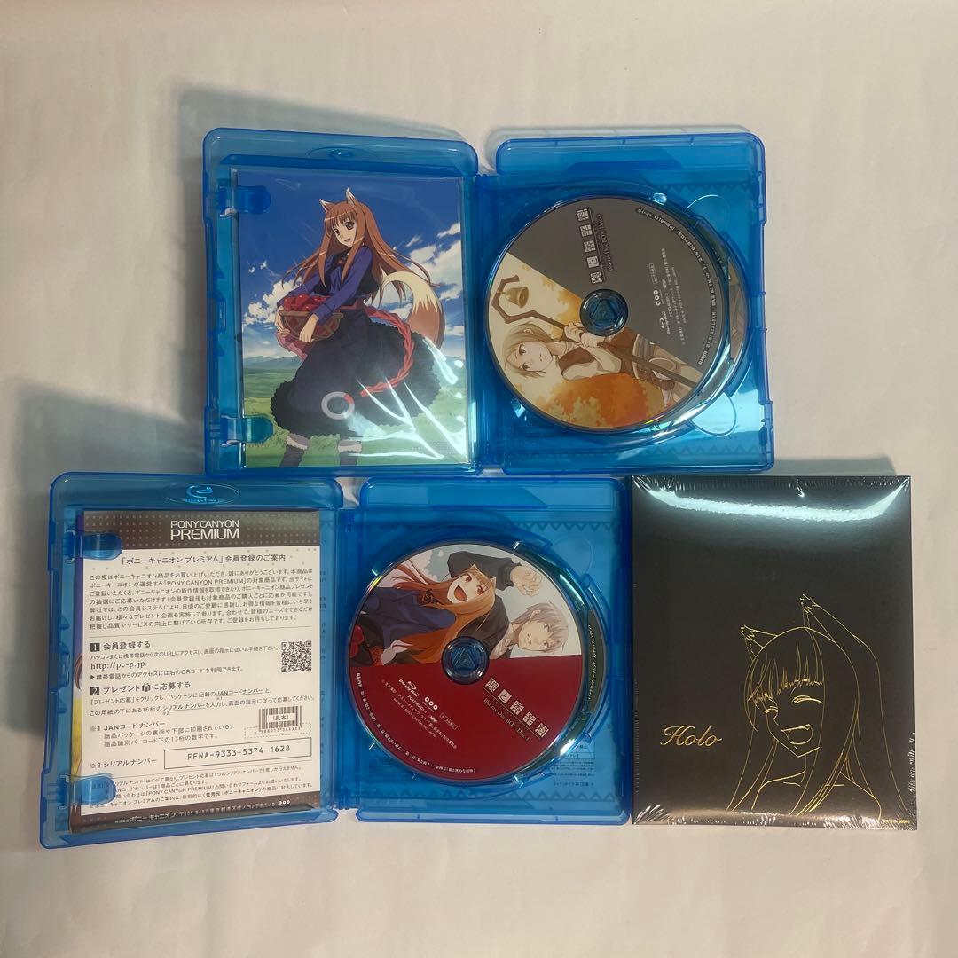 【特典未開封・美品】狼と香辛料 Blu-ray BOX 期間限定生産版