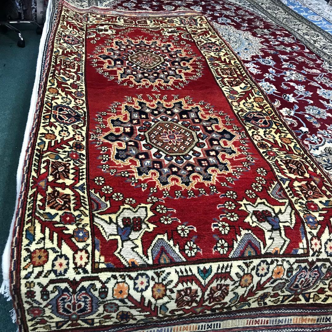 ペルシャ ヘラティウール ラグ/サイズ:80c195cm…. ..rb3。