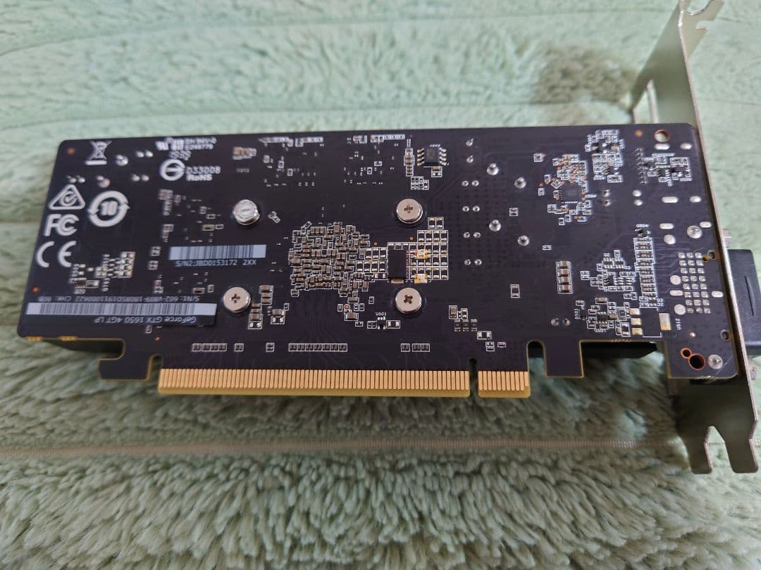 グラフィックボード・グラボ・ビデオカード GEFORCE GTX1650LP