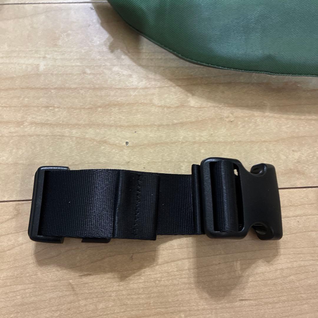 オリーブ色！美品！【ロゴス】野電 ボディエアコン　ツインクール