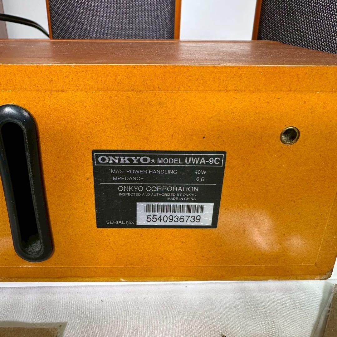 ONKYO オンキヨー UWA-9 スピーカーセット