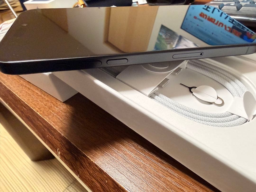 【充放電回数28】iPhone16 PLUS(256GB)ブラック