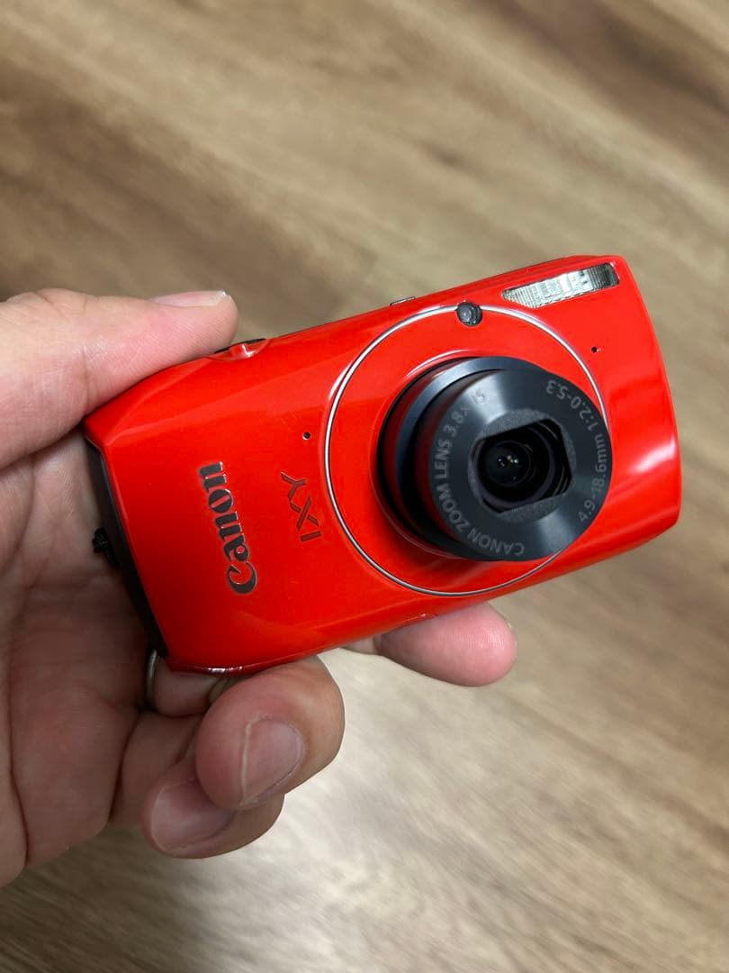 美品　Canon IXY 30S レッド