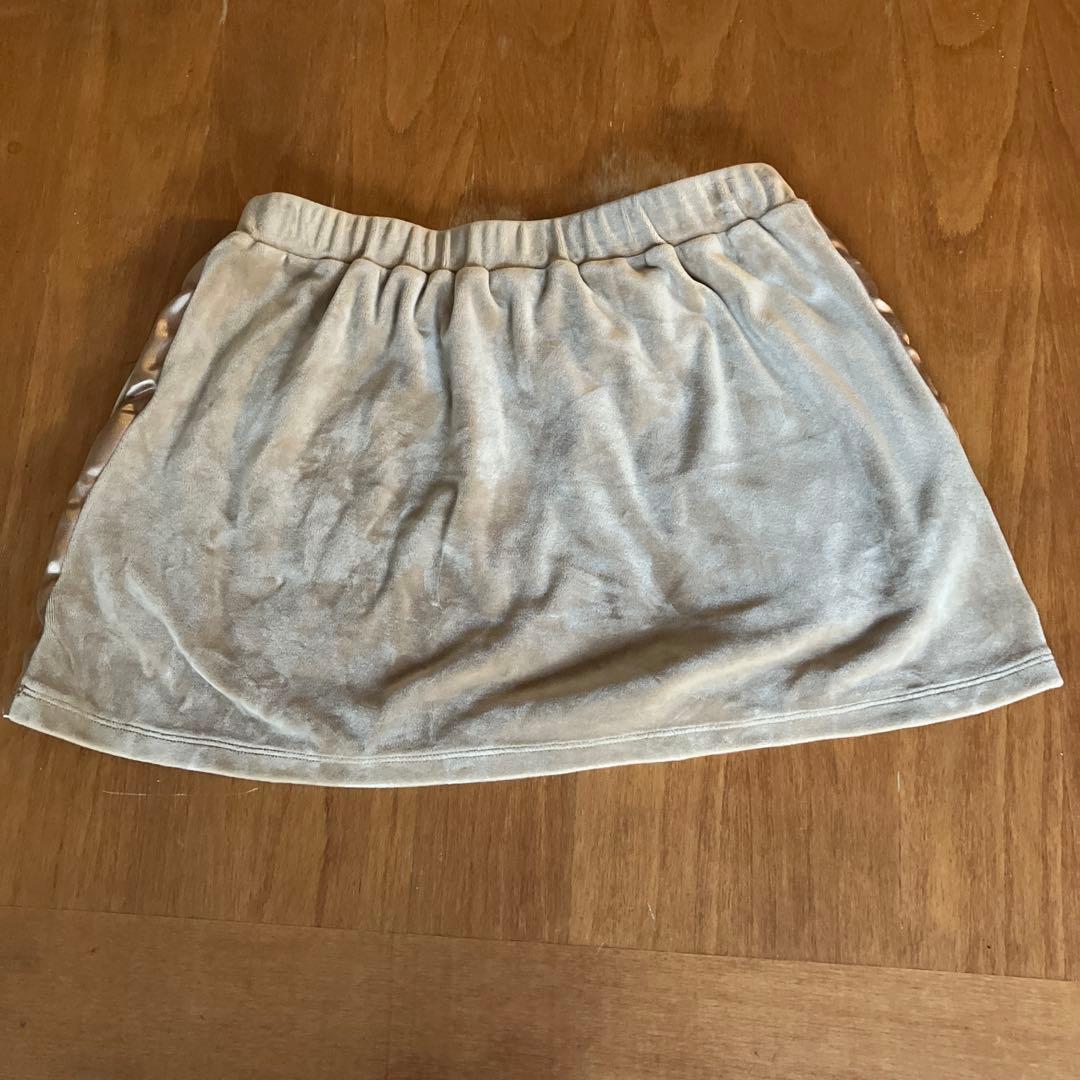 prince ベロアジャケット&ベロアスカート　ベージュ　Mサイズ