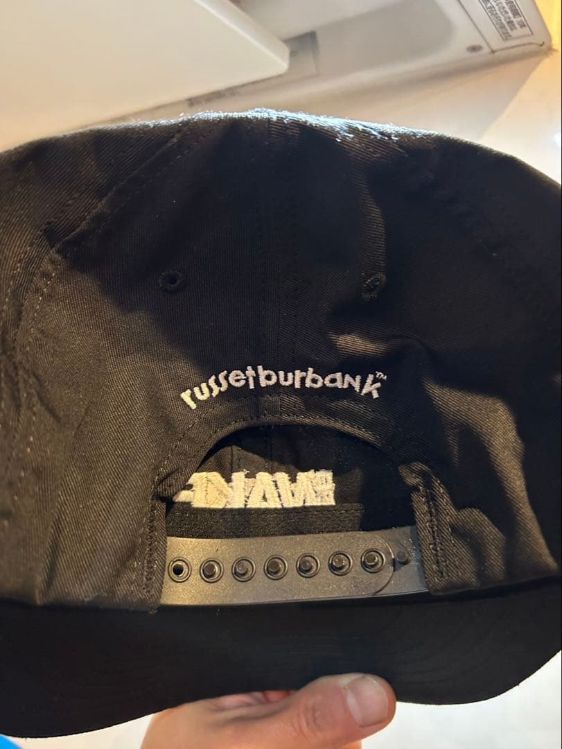 WAKE ブラックベースボールキャップ