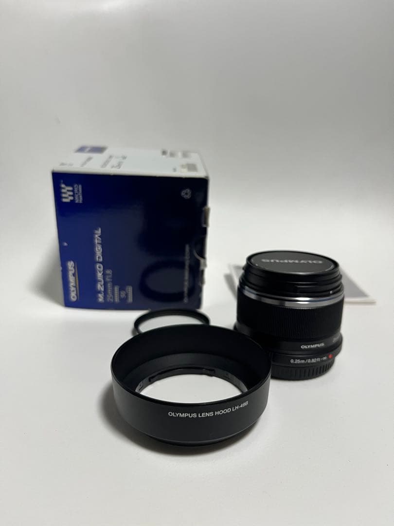 Olympus M.ZUIKO DIGITAL 25mm f1.8 単焦点レンズ