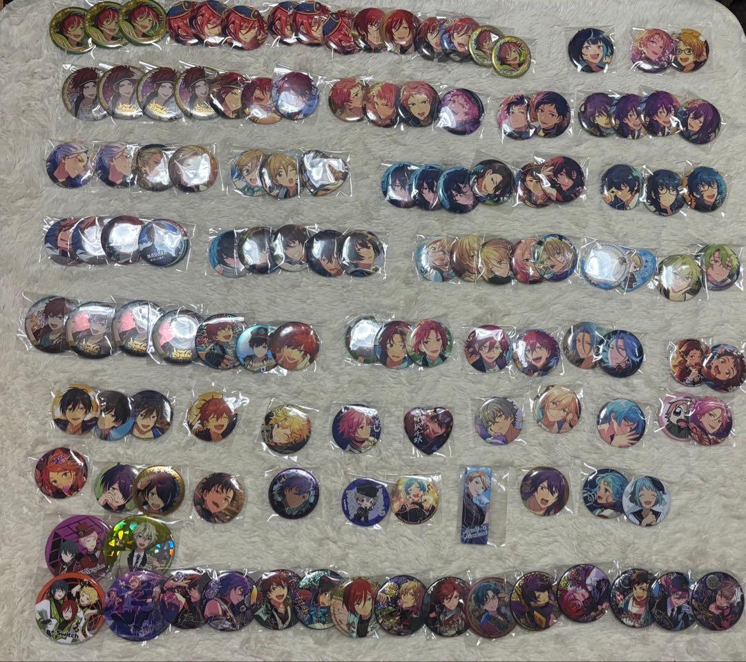 x*i様 【ビジュアルバスタオル付き】あんスタ あんさんぶるスターズ 缶バッジ