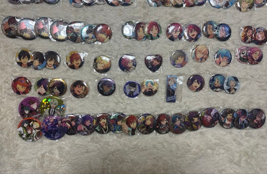 x*i様 【ビジュアルバスタオル付き】あんスタ あんさんぶるスターズ 缶バッジ