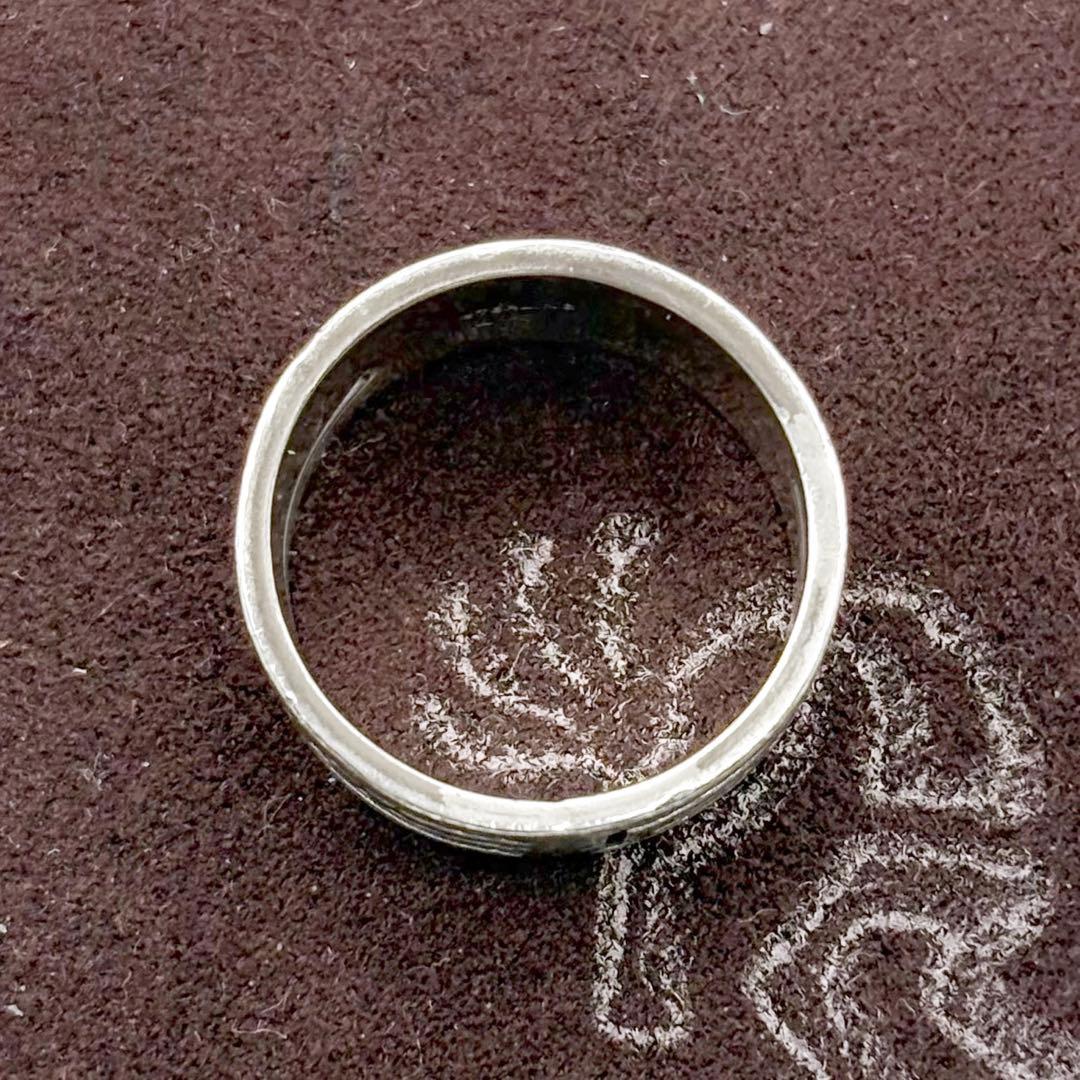 ホピ族 ルシオンバ オーバーレイ コーン リング 20号 希少