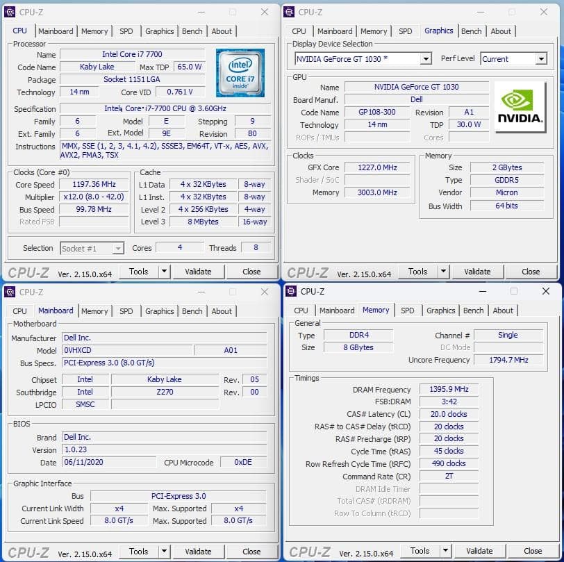高速無線‼️DELL XPS8920 i7-7700/Win11/Office