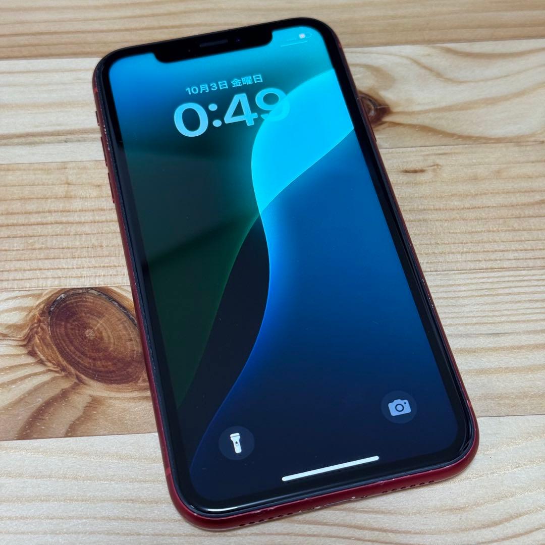 バッテリー新品　iPhoneXR 256GB SIMフリー