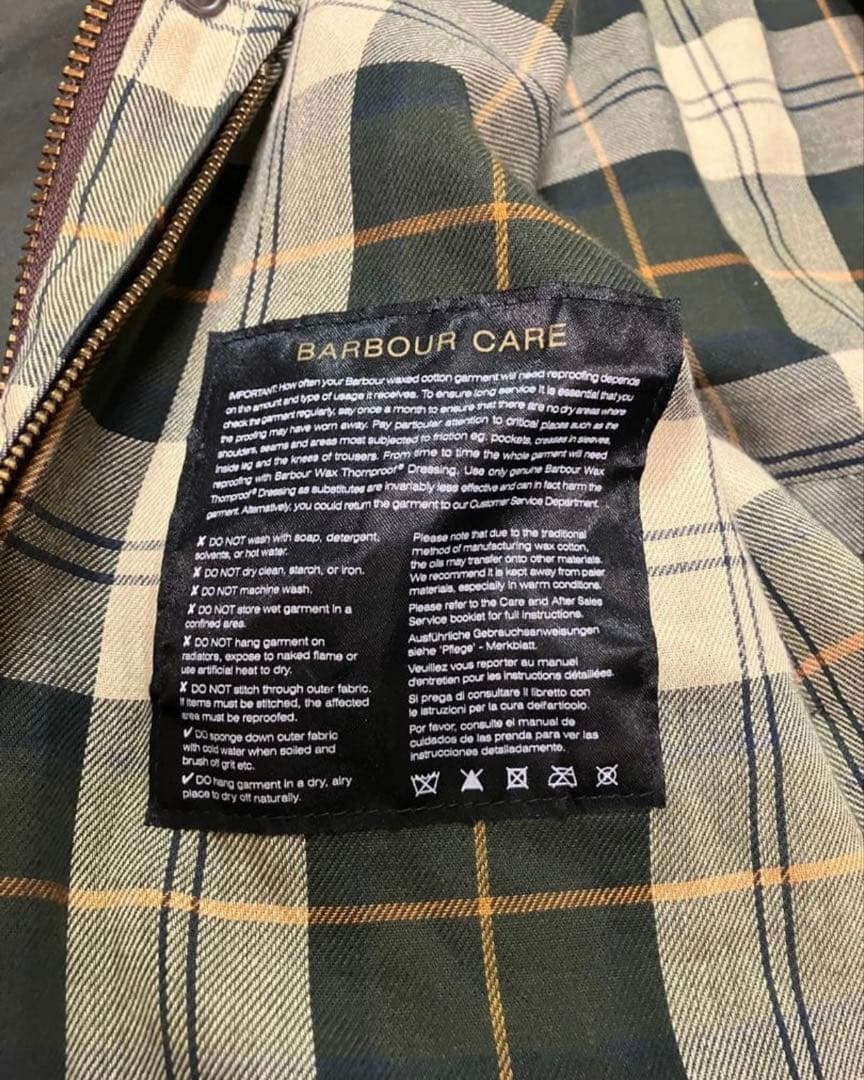 Barbour BEAUFORT サイズ34 英国製
