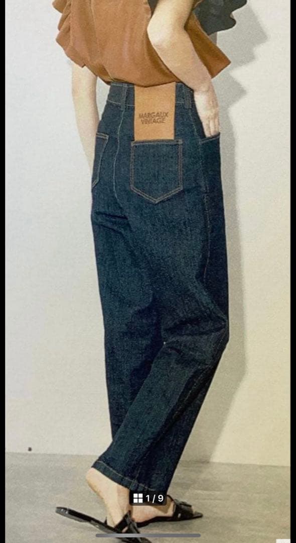 【今期】margaux vintage 2025AW ワンウォッシュデニム