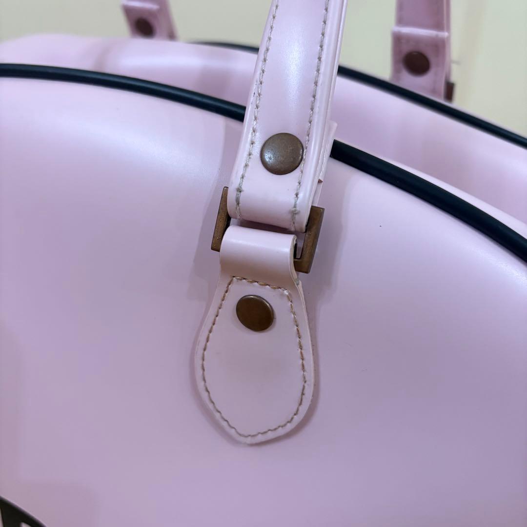 ☆ von dutch ☆ボンダッチ ボストンバッグ　ピンク　Y2K