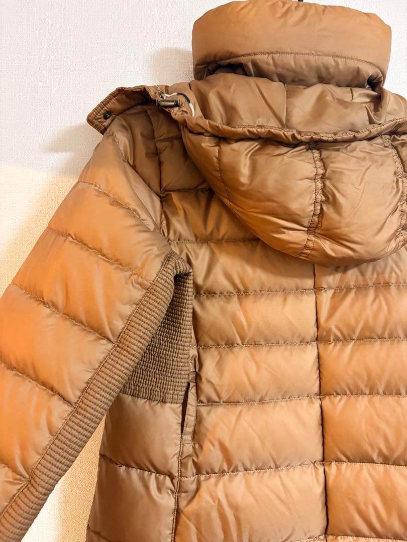 BURBERRY バーバリーダウンコート 38 フード取り外し可