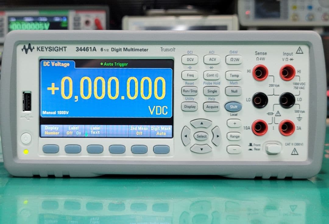 動作良好! KEYSIGHT 34461A 6.5桁 デジタルマルチメーター