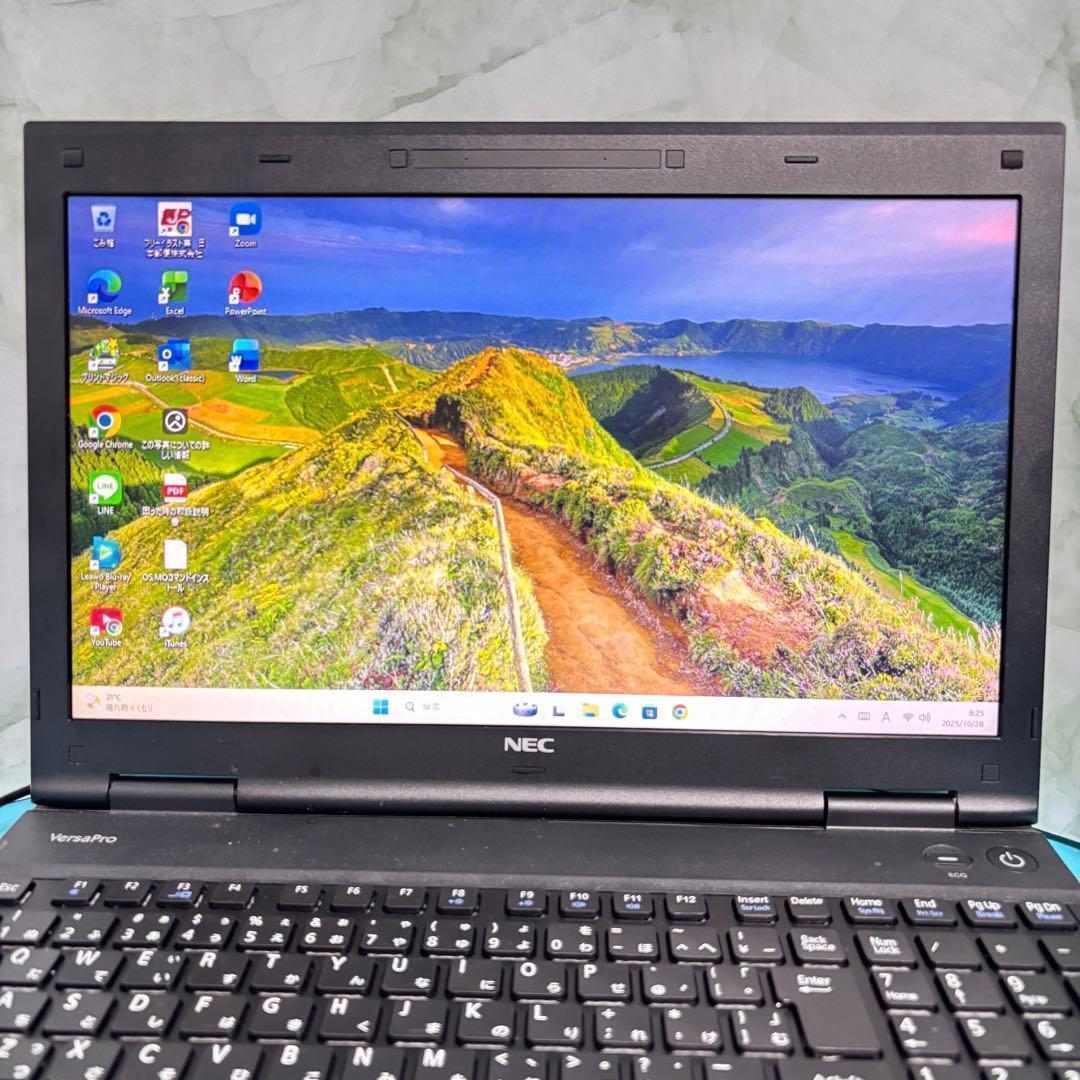 【4世代i5】オフィス付★NEC★新品爆速SSD＆メモリ8GB★ノートPC★